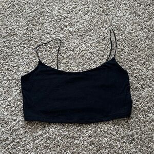 Black Women's Crop Top